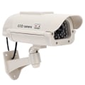 Miniatyrbild 3 av 7: Simulerad Övervakningskamera CCTV Attrapp Inomhus Utomhus Hög Simulering Övervakning med Lampa