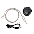 Miniatyrbillede 2 af 8: Udstødningsgastemperaturmåler 52mm Høj Præcision Universal Pasform 12V 200 til 1300℃ Digital EGT Måler