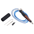 Miniatyrbillede 2 af 8: Luftreciprokerende Fil 23000bpm 0,6mm Slag 1/4 Tommer Indløb Hastighedsjusterbar Pneumatisk Fil Krop Sav