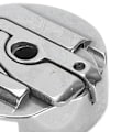 Miniatyrbild 4 av 8: Spolhus Ersättning för Symaskin Alphasew 211 för Singer för Featherweight 221 222 301 301A Spolhus i Rostfritt Stål