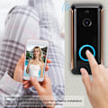 Miniatyrbild 3 av 8: 1080P HD Wifi Videodörrklocka PIR Telefonstyrning Intercom Smart Dörrklocka (1 Dingdong EU-kontakt)