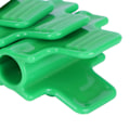 Miniatyrbild 4 av 8: Konvex Grepp För Snabb Fästning, Halkfri Gängdesign Ljus Stark Yta Växthusklämmor, Hållbar Plast Pp Växtskydd Lång Livslängd