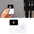 Miniatyrbild 1 av 8: Videodörrklocka Smart WiFi Intercom Trådlös Dörrklocka Kroppsdetektering Hem Säkerhet Dörrklocka