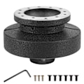 Miniatyrbillede 2 af 5: Ratstyrehub Adapter Montering Base Bil Ombygning Tilbehør Passer til E36 MOMO/OMP/NRG