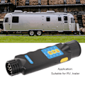 Miniatyrbillede 8 af 8: Trailer Tester 12V 13-polet Trækstang Lys Stikledning Test Diagnostisk Værktøj Modstandstest Fejldetektion til Campingvogn Trailer