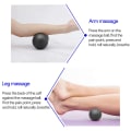 Miniatyrbillede 8 af 9: Sports-peanut-massagebold og rund massageboldsæt - meget velegnet til dybt muskelvæv, triggerpunkter og myofascial frigivelse, plantar fasciitis,