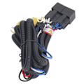 Miniatyrbillede 8 af 8: H4 Forlygte Relæ Harness Højtemperaturbestandig Keramisk Stik H6054 7x6 Forlygte Ledningsnet Kit