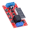 Miniatyrbild 8 av 8: 12V Relämodul Digital Tidfördröjning Programmerbar Triggerbrytare med Optokopplare Isolering