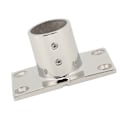 Miniatyrbillede 4 af 8: Båds håndlistebeslag rektangulær base sølv robust rustfri båddæk håndliste rektangulær base til båd marine yacht 90°32MM/1.3in