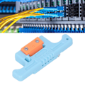 Miniatyrbillede 1 af 8: 5-trådet Optisk Fiberafstripper Langsgående Båndfiberkabelafstripper 1,9‑3,0 mm Kabelsplejsningsværktøj Blå