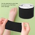 Miniatyrbilde 4 av 7: 5m Brystløft Tape Elastisk Vannfast Lim Brystdekke Tape Svart 5m x 6cm