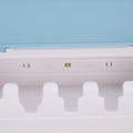 Miniatyrbillede 3 af 8: UVC Tandbørsteholder Væghængt Stativ USB Genopladelig PunchFree Organizer til Badeværelse