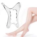 Miniatyrbild 4 av 6: Myofasciell Skrapningsmästerverk, Gua Sha Muskelsskrapverktyg i Rostfritt Stål, Expertlösning för Fysioterapi, Lymfdränagemassage, Mjuk