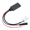 Miniatyrbild 4 av 8: Bilradio Ljudingångskabel Bluetooth 5.0 Media Aux Adapter Med Mikrofon Ersättning för A2 A3 A4 TT 2006