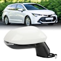 Miniatyrbilde 1 av 8: Super White Power Oppvarmet Sidespeil med Blinklys for Corolla E210 2020‑2022 Høyre