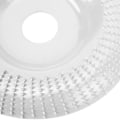 Miniatyrbillede 4 af 8: Træskæringsdisk Stabil Ingen Deformation Robust Konstruktion Træbearbejdning Slibningsplade Formningshjul Sølv