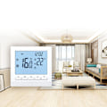 Miniatyrbild 4 av 5: Temperaturregulator med digital LCD, programmerbar termostat för väggmonterad golvvärme, kylstyrning, central luftkonditionering för hemmet