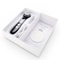 Miniatyrbillede 2 af 8: Ny 4-i-1 Photon Terapi RF EMS Mikrovibration Skønheds Maskine Rynkefjernelse Sort Lilla