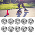 Miniatyrbillede 1 af 8: 10 stk. Kuglelejer Rustfrit Stål Slidstærkt Stille Skateboard Driver Tilbehør S628Z
