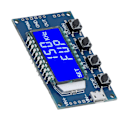 Miniatyrbild 8 av 8: PWM Puls-Kvadratvågssignalgeneratormodul med LCD-display och justerbar frekvens