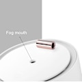 Pikkukuva 1 / 8: Ilmankostutin 7 Värillinen LED-valo USB-lataus Ilmankostutin Koti- ja Työpöydälle Valkoinen