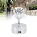 Miniatyrbillede 1 af 8: RV Læselampe LED Indendørs Sengelampe Båd Yacht USB Genopladelig Justerbar Berøringslampe T DC12 til 24V Sølv