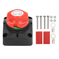 Miniatyrbilde 2 av 8: Batteri-bryteravbryter Isolatør 275A Batteristrøm Avbryter Hovedbryter Med M10 Terminal Varmekrympe Rør 12‑36V DC