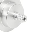 Miniatyrbilde 3 av 8: CO2-adapter i aluminiumlegering 0,3 tommer rask kobling slitesterk høy hardhet brusmaskintilkobling sølv