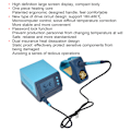 Miniatyrbillede 6 af 8: Lodde Station Digital Justerbar Temperatur Omarbejdning Elektrisk Jern 60W BK969S AC100‑240VUS Stik