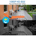 Miniatyrbild 2 av 5: Smart Video Dörrklocka för Förbättrad Säkerhet, AI Människodetektering för Intelligent Övervakning, Krypterad Molnlagring för Säker Inspelning, 2.4GHz Wi-Fi