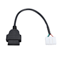 Miniatyrbillede 8 af 8: 16-bens til 20-bens Diagnostisk Adapterkabel OBD2 Detektorledning Fejlfinding Værktøj Udskiftning til Tesla Model S Model X