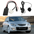 Pikkukuva 7 / 8: Auton stereovastaanotin Bluetooth-äänen jatkokaapeli mikrofonilla Mazda 2 3 5 6 8 2006 ja uudemmille