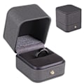 Miniatyrbild 3 av 6: Kolfiber Smart Fingernyckelring med Box Passar för Tesla Model 3/X/S/Y