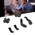 Miniatyrbild 1 av 8: Tillbehör för Xbox One Elite Series 2 Controller Metall Thumbsticks Ersättningsdelar Kit Joysticks Paddlar Kit Svart
