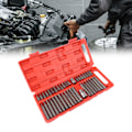 Miniatyrbillede 1 af 8: Spline Tip Bit Socket Set Master Tip Bit Socket Set med Plastik Opbevaringsboks til S2 Auto Reparation