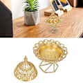 Miniatyrbillede 1 af 8: Røgelsesbrænder Guld Elegant Let Luksus Stil Røgelsesholder Stativ til Hjem Soveværelse Stue Kontor