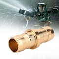 Miniatyrbilde 4 av 5: 3/4\" Slange Hurtigkobling Vannrør Adapter med To Slangeklemmer for Hjemmehage