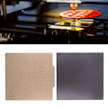 Miniatyrbillede 1 af 8: Forårstålstang PET PEI Dobbeltsidet Trykplade Magnetisk Byggeplatform Plade til 3D-printer