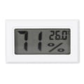 Miniatyrbillede 2 af 2: Digital LCD Hygrometer Indendørs Termometer Luftfugtighedsovervågning til Hjem, Kontor, Drivhus (Hvid)