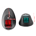 Miniatyrbillede 4 af 4: DC12V-24V 3W LED Navigationslys Signallampe IP66 Vandtæt til Marinebåd Yacht Sort