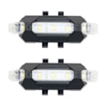 Miniatyrbillede 2 af 2: Drone Strobe Lys Genopladelig Universal LED Lys Kompatibel med Mavic Air 2 Mini 2 Mavic 2 Pro Drone