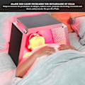 Miniatyrbillede 4 af 8: LED Rød Infrarød Lyspanel 45W Rynkefjernelse Foldbar Lys Terapi Enhed 100‑240V US Stik