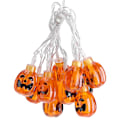 Miniatyrbilde 1 av 2: Innendørs Batteridrevne 20 LED Gresskar Lyslenker Halloween Festdekor Lamper 2m Fargerike