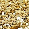 Miniatyrbild 1 av 2: 50G DIY PVC Cirkelpaljetter utan hål för scenkläder, bröllopskläder, tillbehör (Guld 5mm)