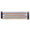 Miniatyrbillede 5 af 8: 10 stk. Jump Wire Hun-Hun Plastik Linje Kabel 2,54 mm Elektroniske Komponenter 20 cm