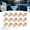 Miniatyrbillede 8 af 8: 15 stk. 0,02 tommer 3D-printer Messingdysser og 5 stk. 0,01 tommer Rustfrit Stål Dyse Rengøringsnåle