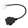 Miniatyrbilde 7 av 8: OBD 16-pins til 26-pins Adapterkabel Høy Fleksibilitet Stabil Overføring Erstatning for Tesla Model 3 Y