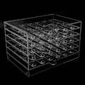 Miniatyrbillede 8 af 8: Akryl Neglekunst Display Stativ Magnetisk Adsorption Neglespids Gel Polish Display Bræt Holdere