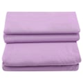 Pikkukuva 2 / 3: Kiinteät solmitut puuvillaiset peitto- ja tyynyliinasetit, violetti (#3)