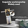 Miniatyrbilde 6 av 8: Turbo Worm Geared Motor Mikro Børsteløs DC3V 4RPM 2 Aks Mini Reduksjon med Fast Sete for Smartbil